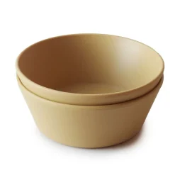 Mushie Schalen Mustard 2-Teilig