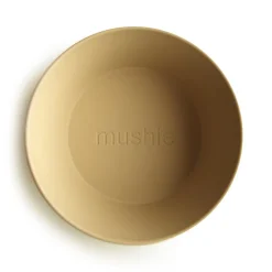 Mushie Schalen Mustard 2-Teilig