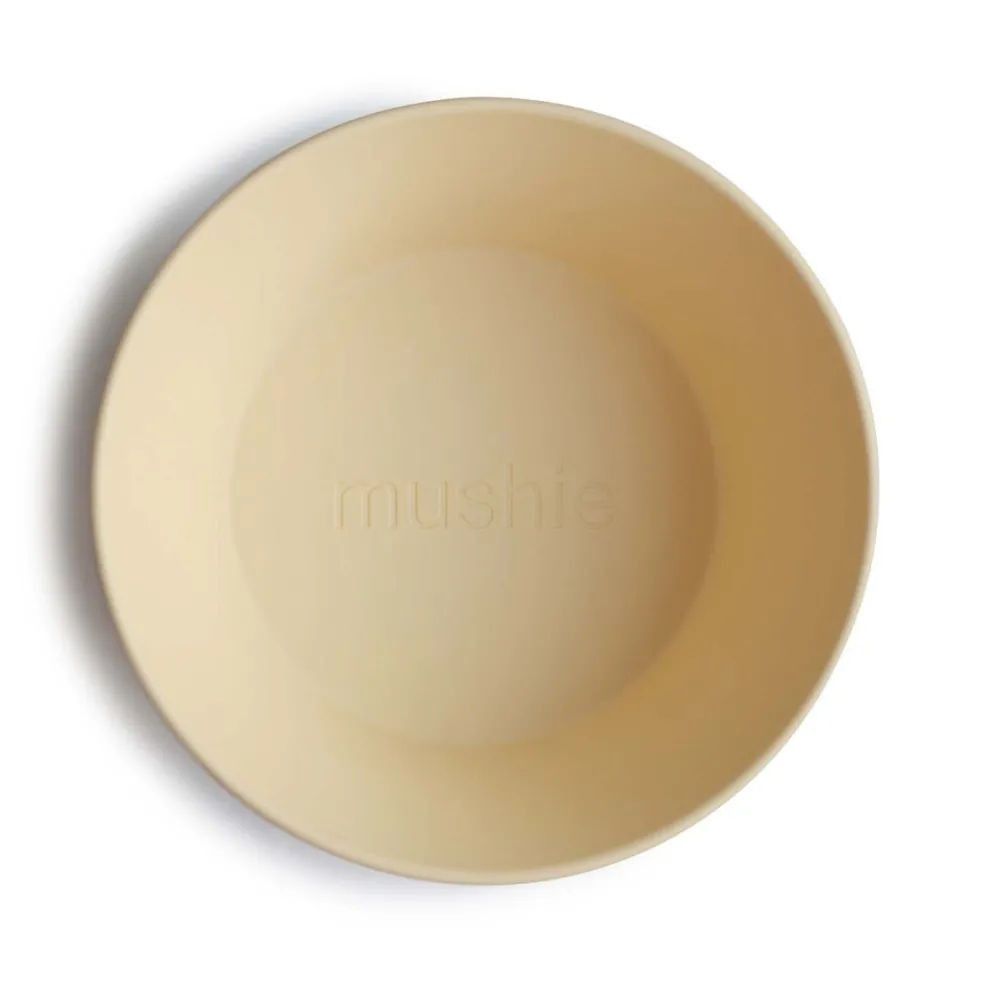 Mushie Schalen Pale Daffodil 2-Teilig