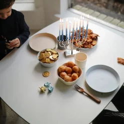 Mushie Schalen Powder Blue 2-Teilig