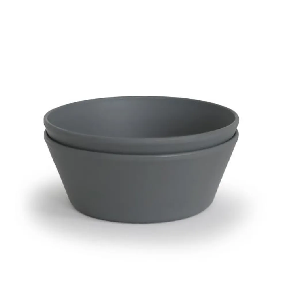 Mushie Schalen Smoke 2-Teilig