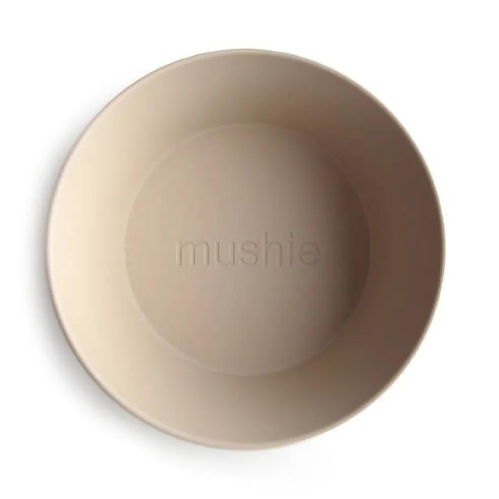 Mushie Schalen Vanille 2-Teilig