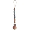 Mushie Schnullerkette Cleo Iron Grau
