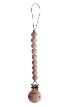 Mushie Schnullerkette Cleo Blush Rosa