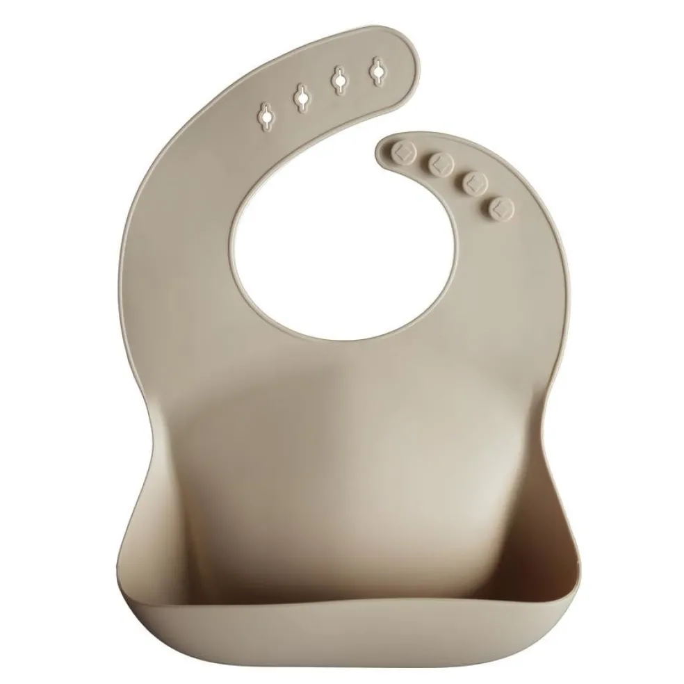 Mushie Silikon Lätzchen Shifting Sand