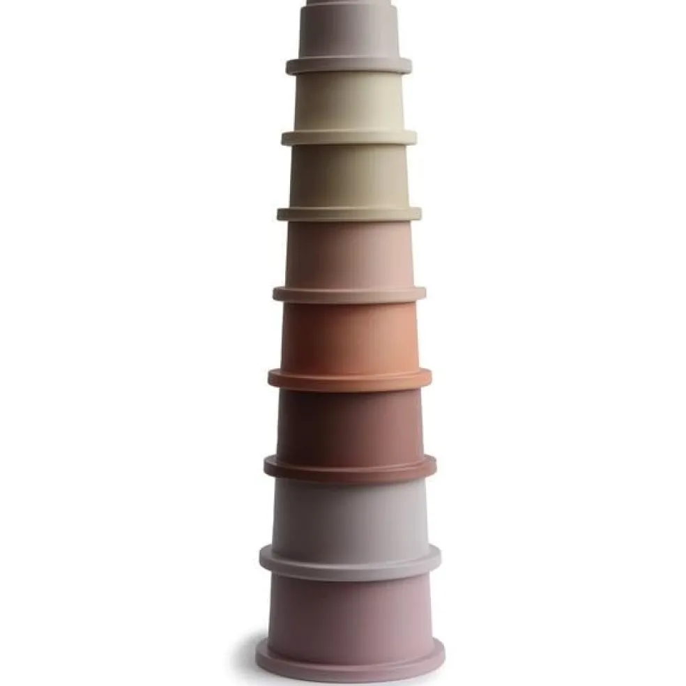 Mushie Stapelturm Pastell