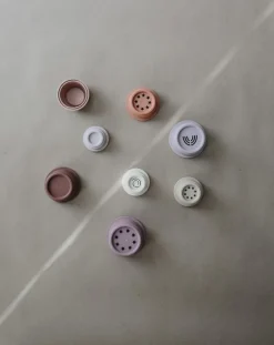 Mushie Stapelturm Pastell