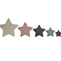Mushie Stern Stapelturm Nesting Stars