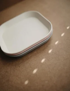Mushie Teller Blush 2-Teilig