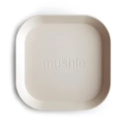 Mushie Teller Ivory 2-Teilig