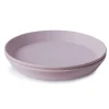 Mushie Teller Soft Lilac 2-Teilig