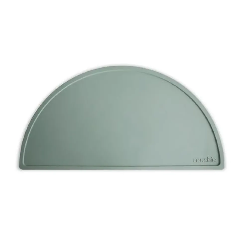 Mushie Tischset Cambridge Blue Silikon