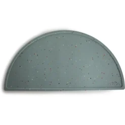 Mushie Tischset Konfetti Blau