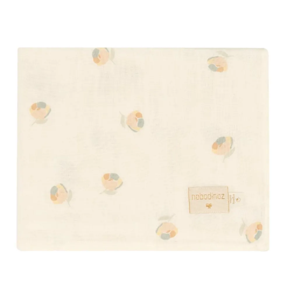 Nobodinoz Mulltuch-Set Blossom Butterfly 100 x 120 cm