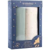 Nobodinoz Mulltuch-Set Eden Green Butterfly 100 x 120 cm