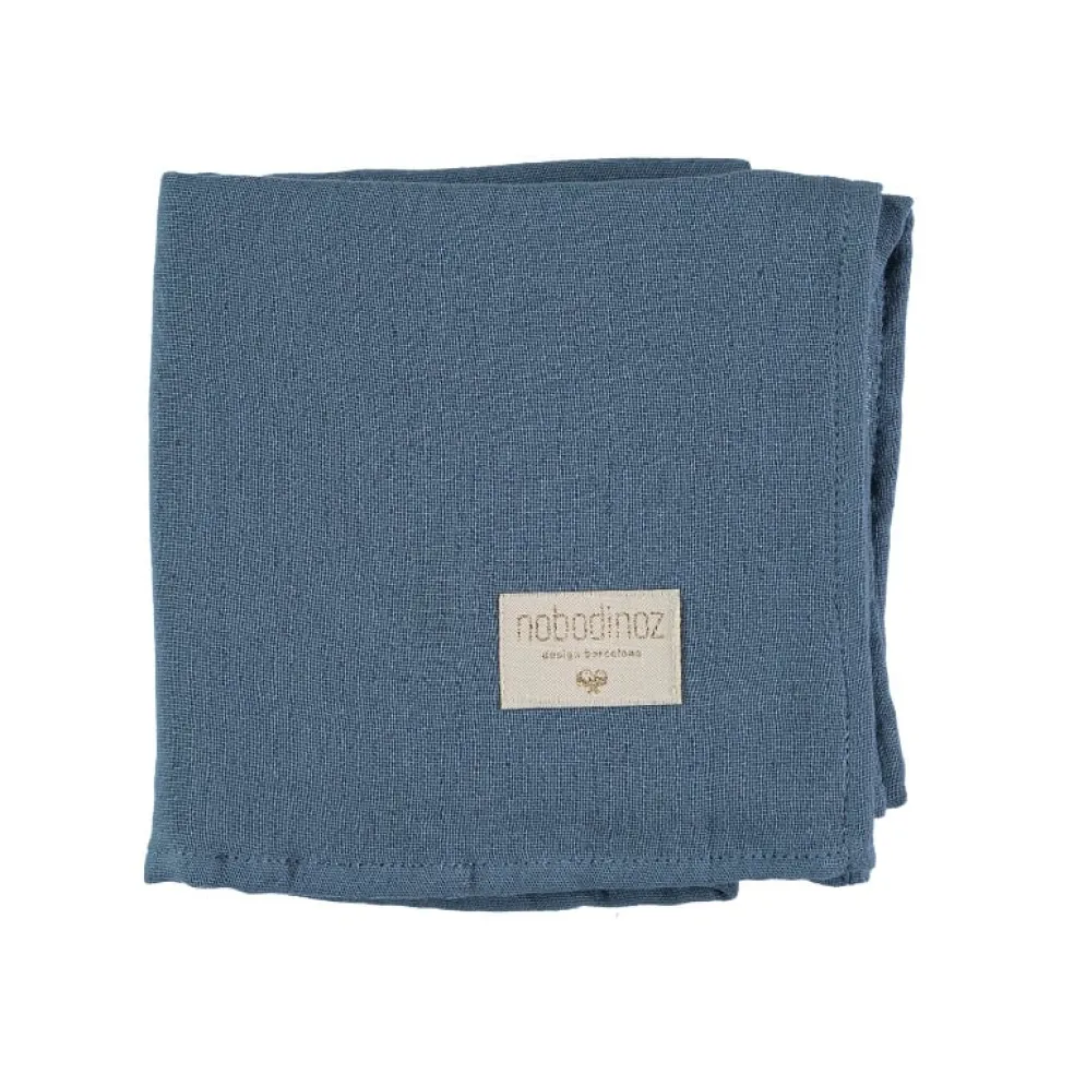 Nobodinoz Mullwindel-Set Blue 3er-Pack 70 x 70 cm
