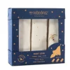 Nobodinoz Mullwindel-Set Natural 3er-Pack 70 x 70 cm