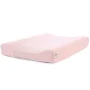 Nobodinoz Wickelauflagebezug White Bubble Misty Pink Rosa
