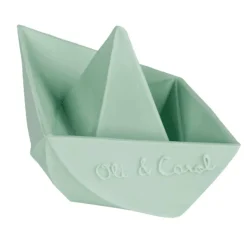 Oli & Carol Origami Boot Minze Bad und Beißspielzeug