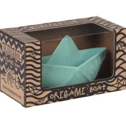 Oli & Carol Origami Boot Minze Bad und Beißspielzeug