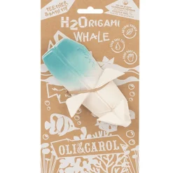 Oli & Carol Wal H2 Origami Bad und Beißspielzeug Wal