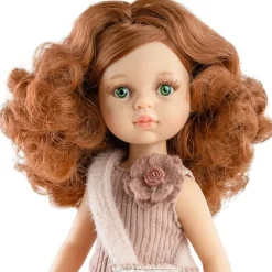 Paola Reina Puppe Amigas Cristi rote Locken 32 cm