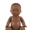 Paola Reina Puppe Gordi afrikanischer Junge 34 cm