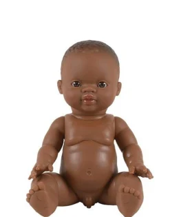 Paola Reina Puppe Gordi afrikanischer Junge 34 cm