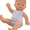 Paola Reina Puppe Gordi Mit Blau Unterwäsche Junge 34 cm