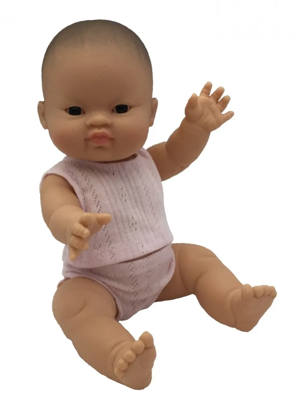 Paola Reina Puppe Gordi Mit Rosa Unterwäsche Asiatisch Mädchen 34 cm