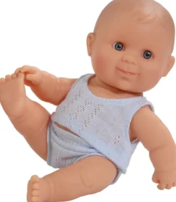 Paola Reina Puppe Puppegie Mit Blau Unterwäsche Junge 21 cm
