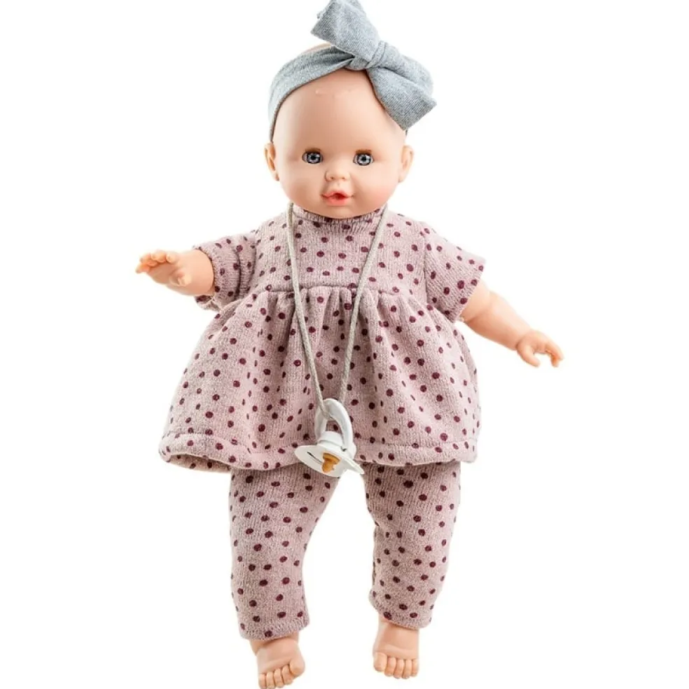 Paola Reina Puppe Sonia Schnuller Dots 36 cm