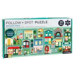 Petit Collage Puzzle Follow & Spot Stadt