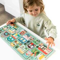 Petit Collage Puzzle Follow & Spot Stadt