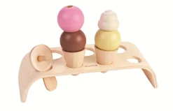 PlanToys Eiscreme Set Holz 3486