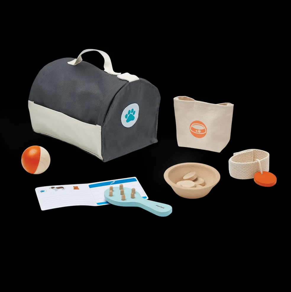 PlanToys Haustier-Pflegeset