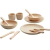 PlanToys Holzgeschirr Natural 3614