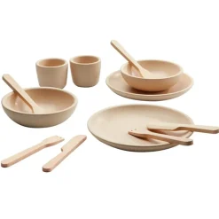 PlanToys Holzgeschirr Natural 3614