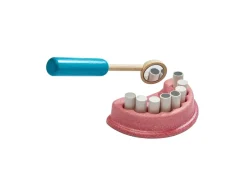 PlanToys Kinder Zahnarzt Set Holz 3493