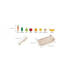 PlanToys Obst & Gemüse Spielset 3416