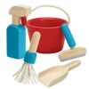 PlanToys Putzset Spielset Holz 3498