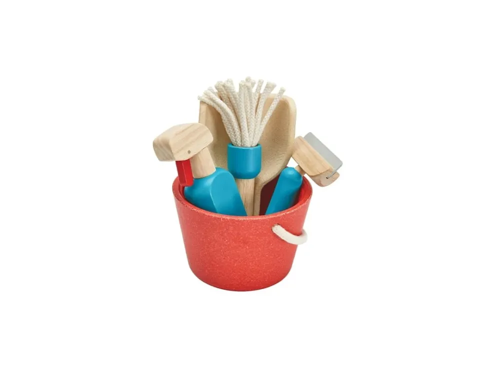 PlanToys Putzset Spielset Holz 3498