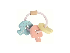PlanToys Schlüsselbund Rassel Pastell 5251