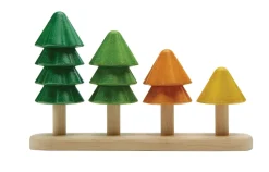 PlanToys Sortier und Zähl Bäumen Holz