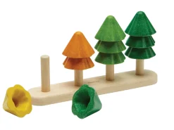 PlanToys Sortier und Zähl Bäumen Holz