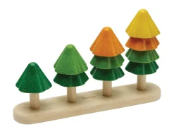 PlanToys Sortier und Zähl Bäumen Holz