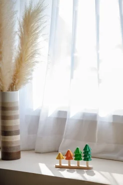 PlanToys Sortier und Zähl Bäumen Holz