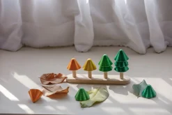 PlanToys Sortier und Zähl Bäumen Holz