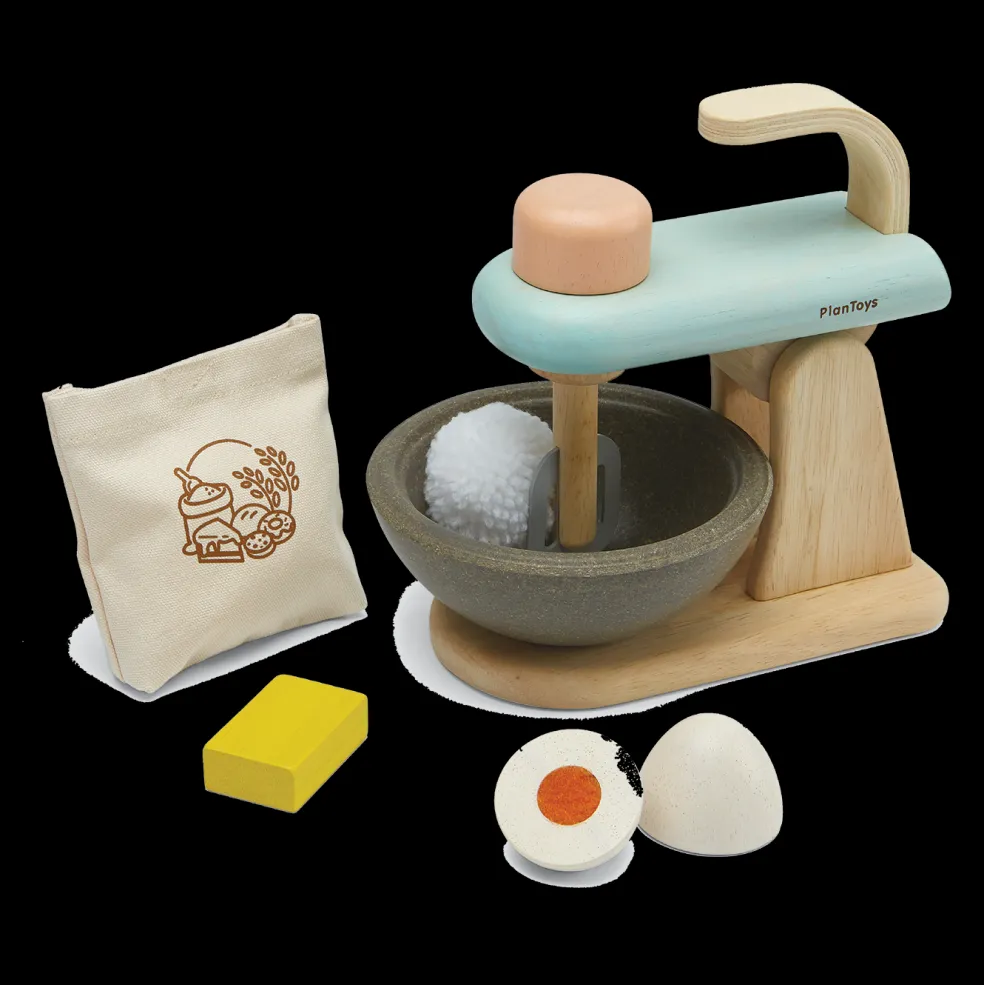 PlanToys Spiel-Set Mixer Holz 3624