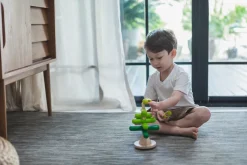 PlanToys Stapelturm Baum Holz